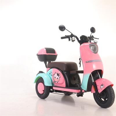 China Passenger Fashion 500W Motor Solar Panel Tricycle 48V Ebike 3 Wheels Automatic Bike Motor Electric Tricycle for sale