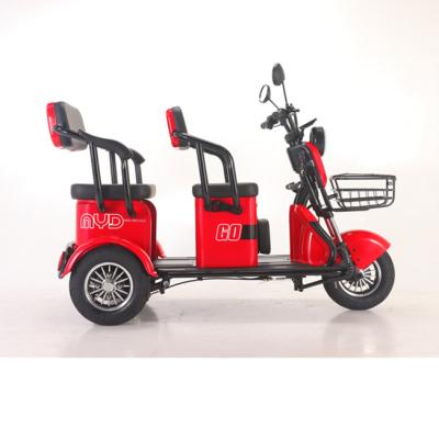 China Four Wheel Scooter Small Vehicle Two Passenger Top Mode With Seat China Electric Solar Tricycle for sale