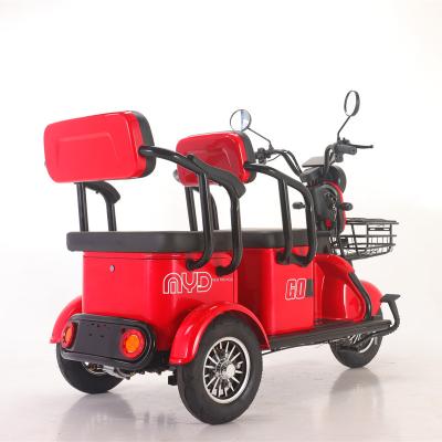 China New Product Cheap Passenger Bicycle Tricycle Pick Up Truck Three Wheel Electric Scooter Disabled Motorized Tricycles for sale