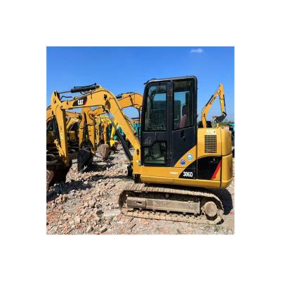 China Building \ Good Digging Condition 6 Ton Agriculture \ Construction Mini Cat Used Cat 306D Excavator With Low Working Hours For Sale for sale