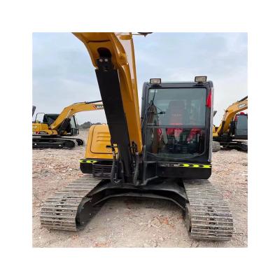 China Hot Selling Strong Power Excavator Used Mining Earth Moving Good Working Condition Sany Sy60c 6ton Crawler Excavator for sale