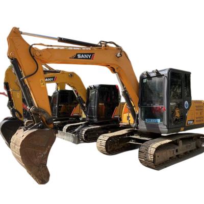 China Other china brand mini 8ton used sany sy85c crawler excavator 85c escavator for earth moving digging for sale