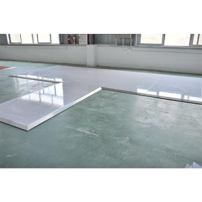 China Lightweight Portable High Gloss White Seamless Wedding Wooden Dance Floor for sale