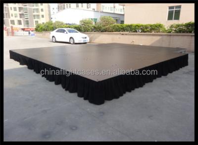 China Portable / Mobile / Interlocking Custom Truss Step Skirting For Portable Beyond Step for sale