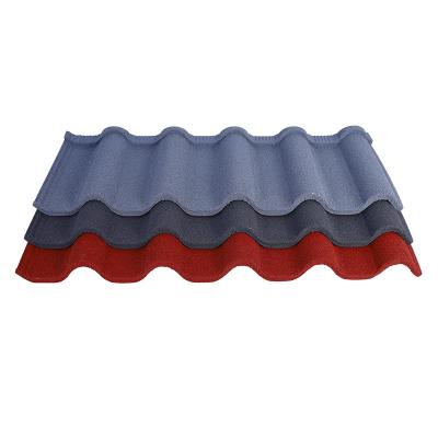 China Roofing Materials Eclectic Building Stone Coated Steel Shingle Roof Tiles for sale