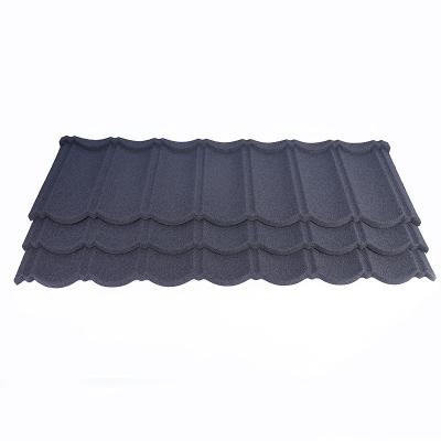 China Eclectic High Quality Stone Metal Coated Roof Tile in Different Colors for sale