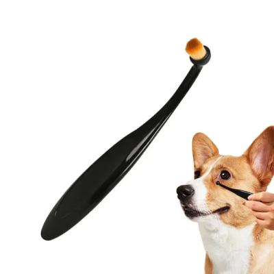 China Pets Eye Comb dogs Tear Stain Remover Brush Pet Eye Cleaning Brush Cleaning Accessories Removing Crust Mucus for Small Cat Dog for sale