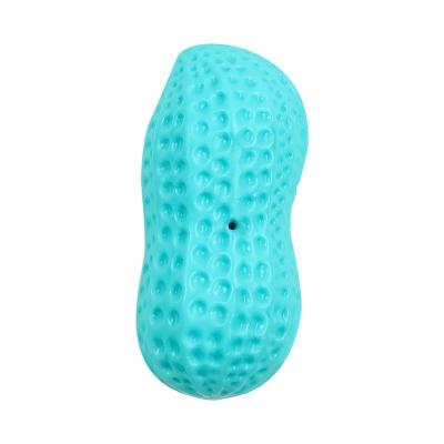 China Durable TPR Peanut Squeaky Toy for Dogs - Interactive Chew Toy for Large Breeds for sale