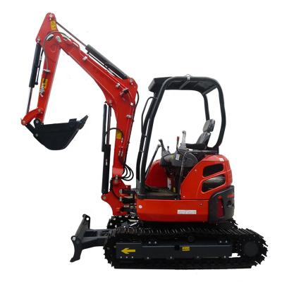 China Farms Wholesale 0.07m3 2.5tons Mini Excavator Small Excavator Crawler Excavator for sale