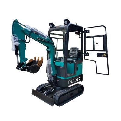 China New mini farms excavator price 1200kg 1.2 ton excavator small digger with CE EPA for sale bagger for sale