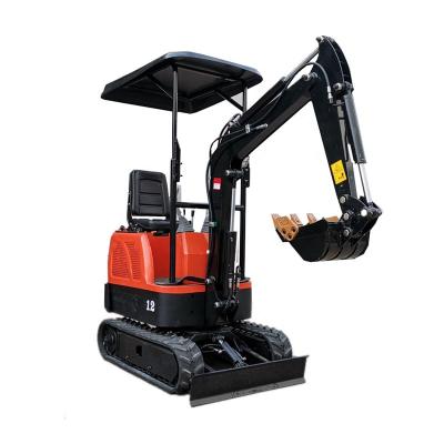 China Hydraulic Crawler XN12 Farms 1.2 Ton Mini Garden Excavator Price for sale