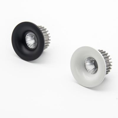 China Downlights 48mm recessed led downlight housing mini parts cob spotlight 3W vacuum housing cut out 35mm for sale