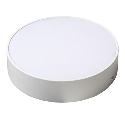 China Desktop 300mm Led Downlight Housing Surface Mounted Panel Light 48W Ultrathin Downlight Parts for sale