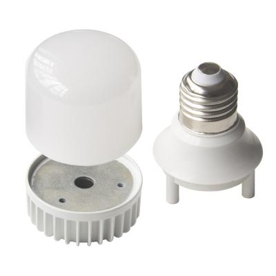 China Light High Quality Aluminum Housing SKD Bulb Housing Parts E27 Led Bulb Housing e40 for sale