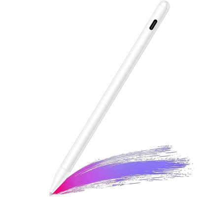 China Magnetic Portable Stylus Precise Drawing Pen For Ipad Palm Rejection Pen 1.5mm Handy Stylus Cell Phone Carbon Fiber Capacitive Tip for sale