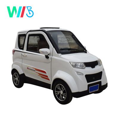 China 2022 Newest Chinese Cloth Mini Electric Car With Window 3 Seater Electric Adult Motor Electric Car for sale