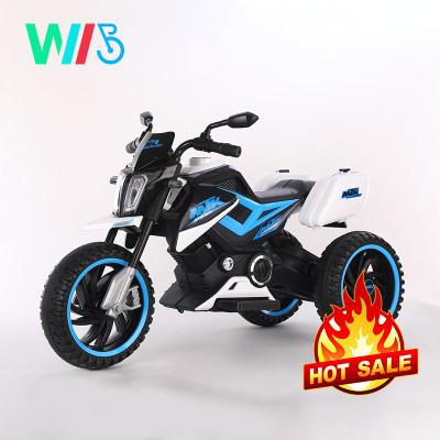 China Ride On Toy Electric Child Toy Bike Battery Ride On Car Baby Rechargeable Leather Motorcycle for sale