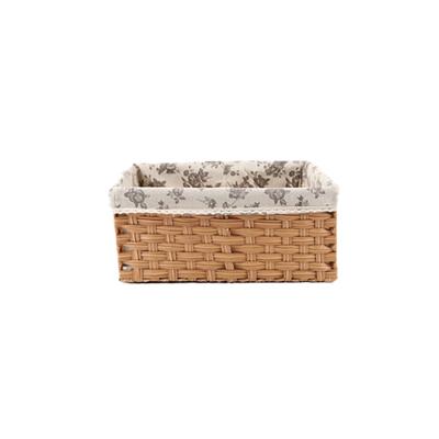 China Sustainable High Quality Hand - Woven Storage Basket Rattan Home Storage Box for sale