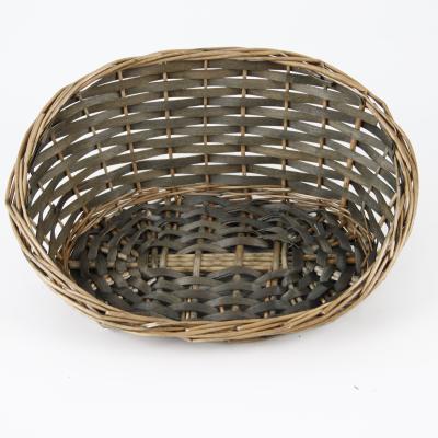 China Factory High Quality Custom Tidy / Storage Latest Dyed Wicker Storage Basket for sale