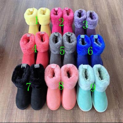 China Factory Made Round Popular Comfortable Snow Boots Winter Snow Boots Women Fur Snow Boots for sale