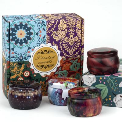 China Velas de cera de soya natural perfumadas y fragancias aromaterapéuticas Peso neto 150g en venta