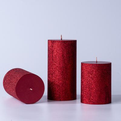 China Long Burning Candles Unscented Pillar Candle For Home Relaxation for sale