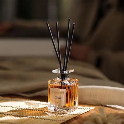 China Elegant Aroma Reed Diffuser Set Perfume For Bedroom Fragrance Home Use Compact Air Freshener for sale