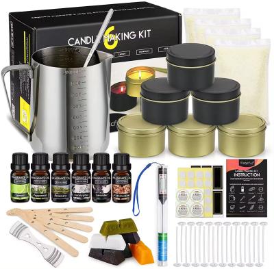 Cina Home Decor Candle Diy Set Completo Candle Making Kit Candele di soia profumate in vendita