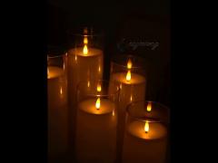 pillar led candle electronic candles with remote control battery powered flameless lighting