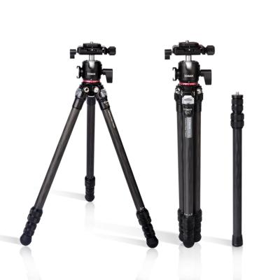 China Coman TSC10LA20 professional tripod stand new product photography flexible carbon fiber carbon fiber tripod for travel for sale