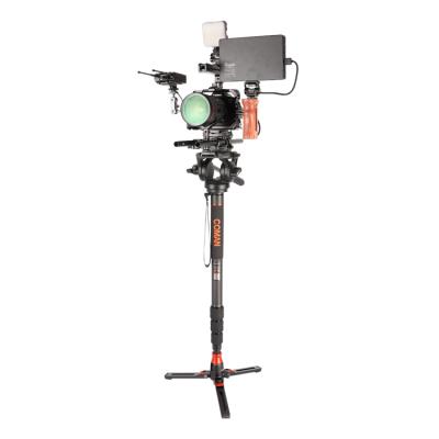 China Wholesale Digital Camera Coman Video Monopod With Tripod DX327CQ5S for sale