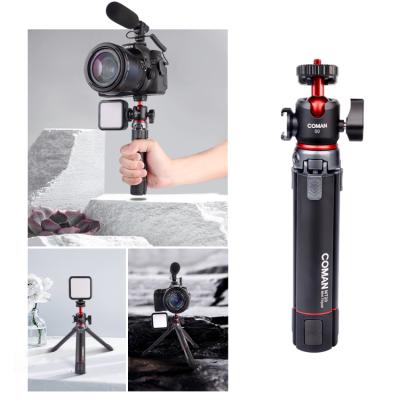 China Portable Reflective Aluminum Phone Tripod Table Tripod Travel Aluminum Tripod For Digital Camera for sale