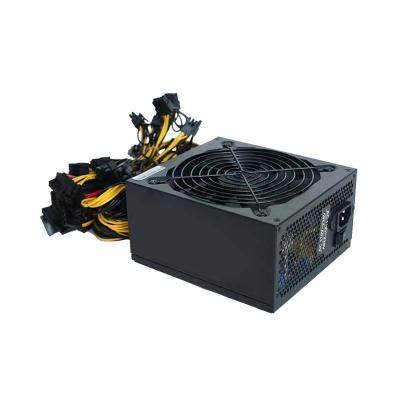 China PSU hot sale 2000W Desktop Power Supply Golden PC Power Supply Support 8 GPU Graphics Cards for sale