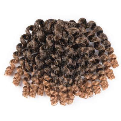 China Hot Selling Fashion Janet Crochet Twist Hair Wand Curl Braiding Crochet Braiding Hair Wand Nervous Twist Curl Braiding Hair for sale