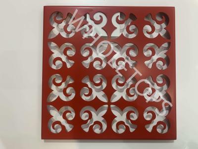 China 1.5MM Laser Cut Aluminum Panel Decoration Facades Of Buildings / Cladding Panels en venta