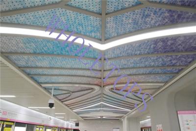 China Fire Resistance 1.5MM-8.0MM Perforated Aluminum Ceiling Panels PVDF Coated for sale