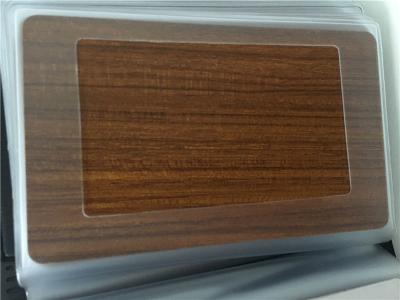 Cina PVDF ha ricoperto il pannello di legno di alluminio 3D di 4.0mm di film del PVC in vendita