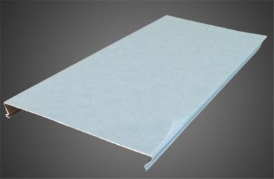 China Anchura de aluminio del panel de techo de la hebilla el C 150m m 200m m para el pasillo en venta