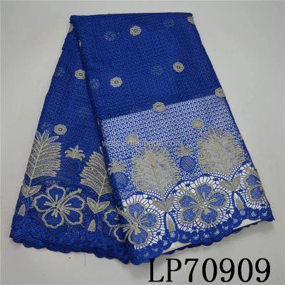 China Sustainable Cotton LP70909 Embroidery Lace Elegant Guipure Turkish Bridal Lace For Garment Use for sale