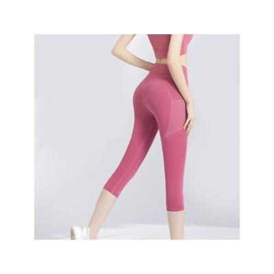 China Factory direct sale fishing series ladies sports hip QUICK DRY pants cropped pants mesh storage pockets for sale