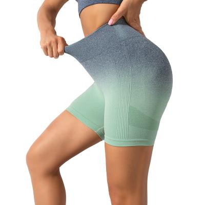 China Four Way Stretch Woman Running Shorts With Pocket for sale