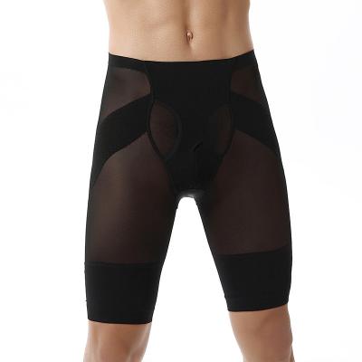 China Breathable Mens Body High Waist Compression Slimming Shorts for sale