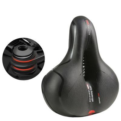 China Durable Comfortable MTB Bicycle PU Foam Saddle Seat Bike Cycling Saddle for sale