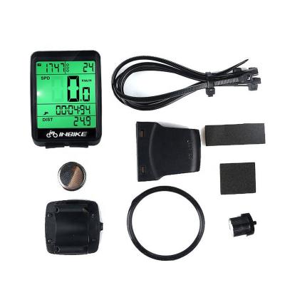 China Waterproof Bike Computer Bicycle Speedometer and Odometer Radio Cycle Bike Computer with LCD Display and Multi-functions for sale