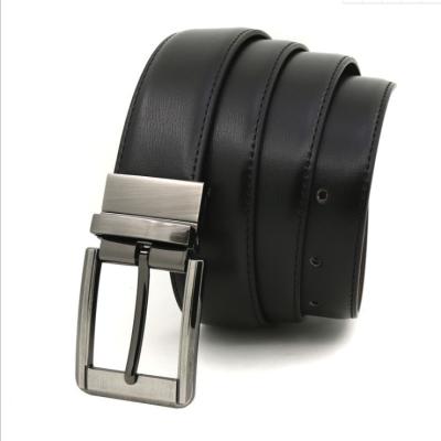 China Fashion.Casual top selling tail clip buckle men's two-layer cowhide belt business casual wear for sale