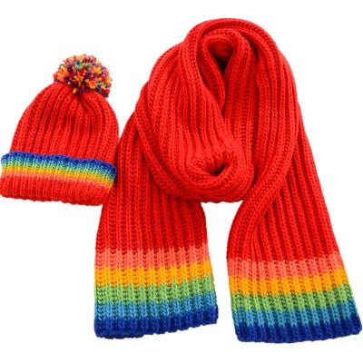 China JOINT Winter Hats Beanie Hat And Scarf Hat Sets Winter Gloves Set For Women for sale