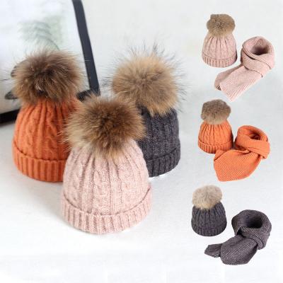 China 2021 JOINT Designer Hats Women Winter Hat And Scarf Set Private Label Winter Hats And Scarves for sale