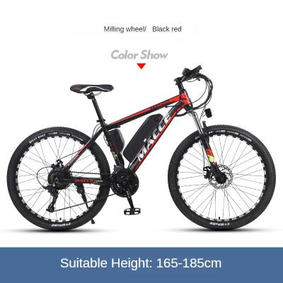 China Hot sale practical electric bike aluminum alloy 13AH lithium battery road 26 inch electric mountain bike for sale