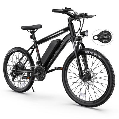 China Aluminum Alloy Fast Speed ​​26 Inch Aluminum Frame Mountain Bike Mtb Electric Bike for sale