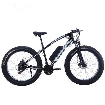 China China Manufacturer Aluminum Alloy 26 Inch Big Tire One-Wheel Speed ​​Lithium Battery Variable Cycle Electric Mountain Bike for sale